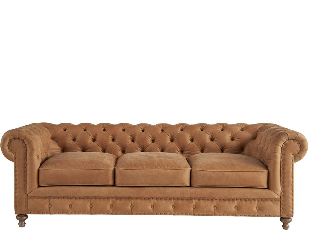 Berkeley Sofa, Winchester Sandstone Leather