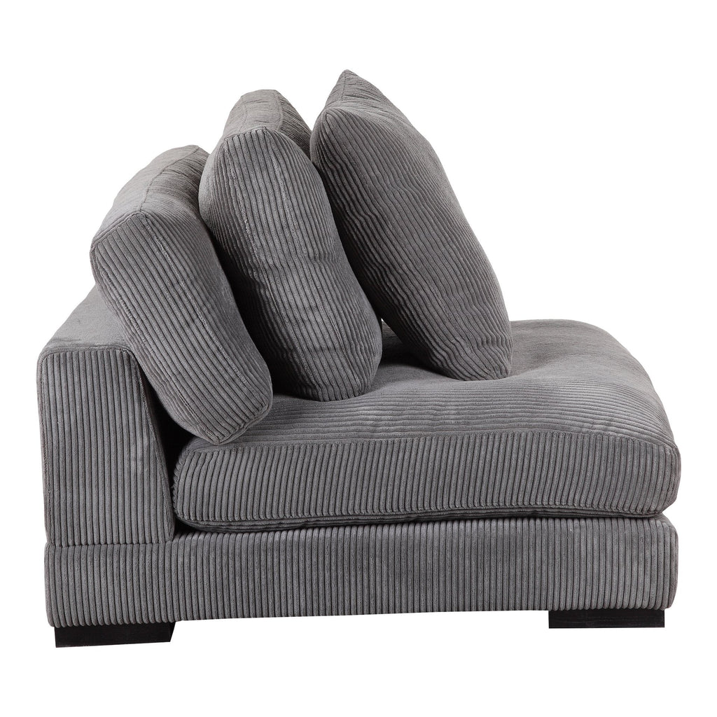 Tumble Slipper Chair, Grey