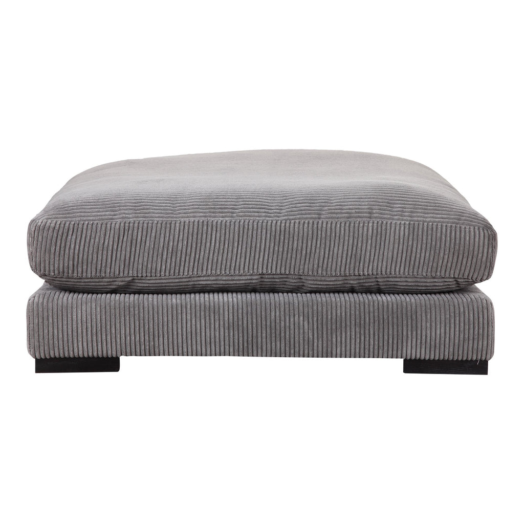 Tumble Ottoman, Grey