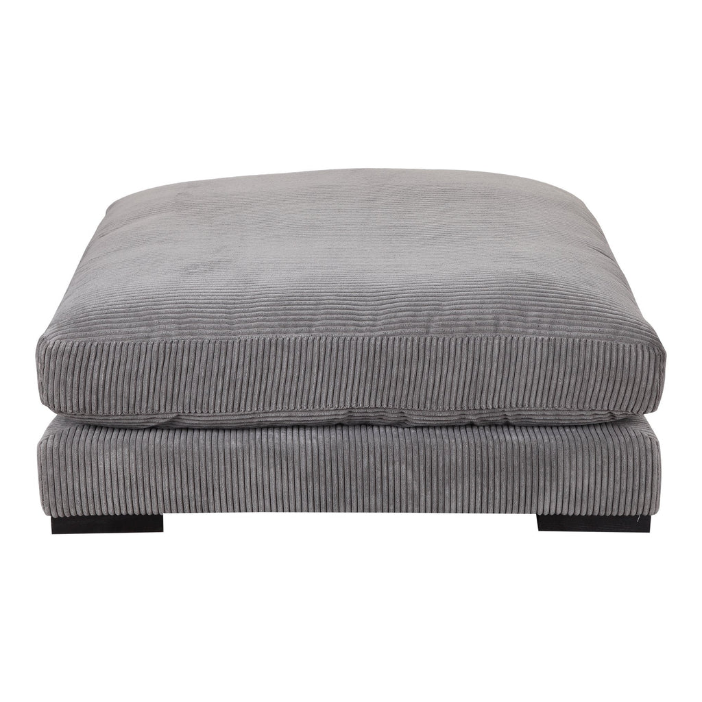 Tumble Ottoman, Grey