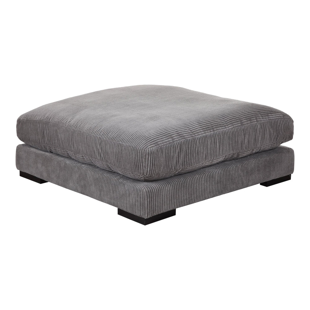 Tumble Ottoman, Grey