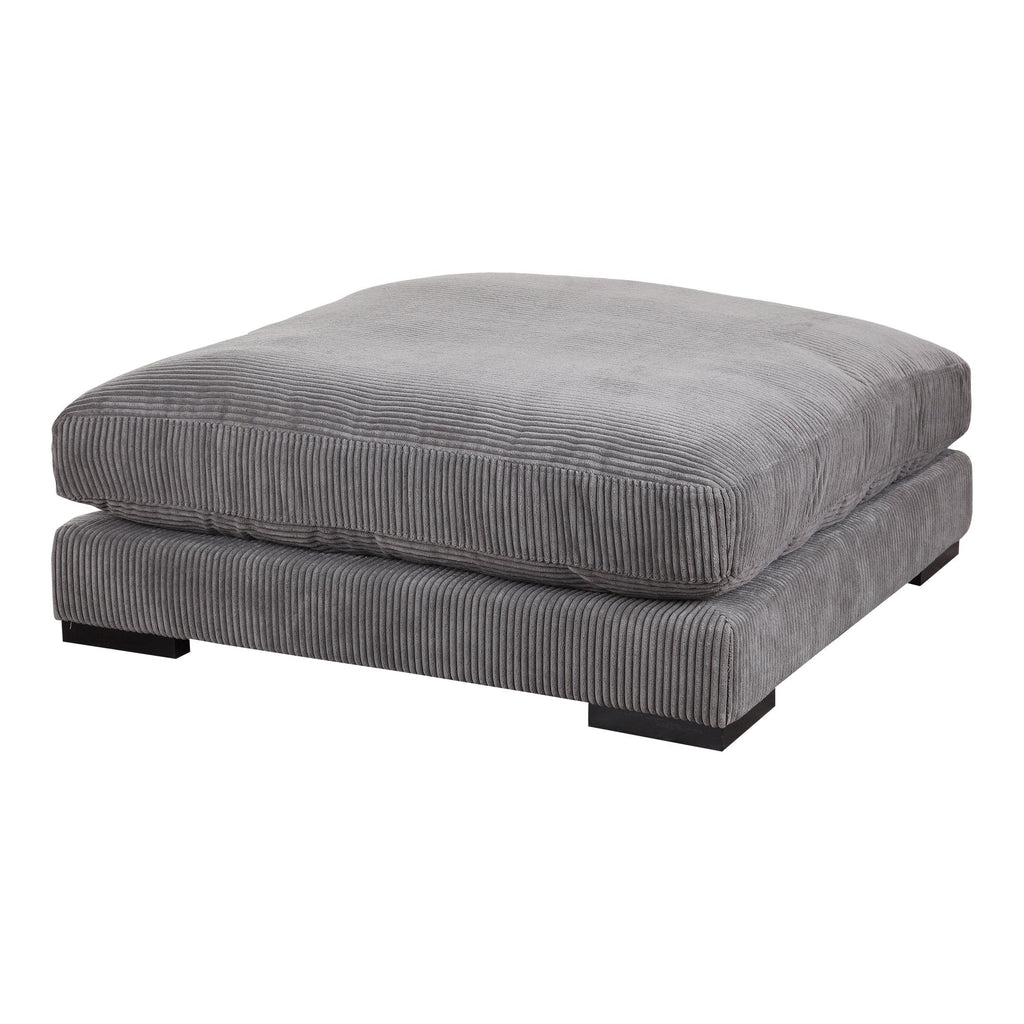 Tumble Ottoman, Grey