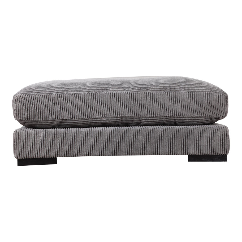 Tumble Ottoman, Grey