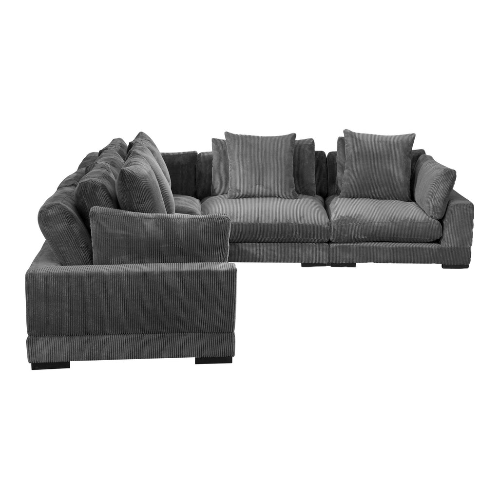 Tumble Classic L Modular Sectional, Grey