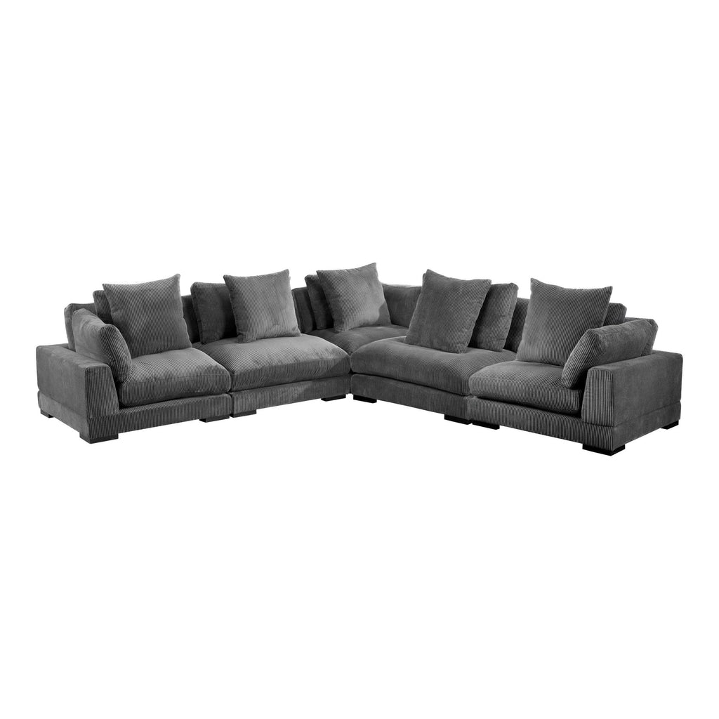 Tumble Classic L Modular Sectional, Grey