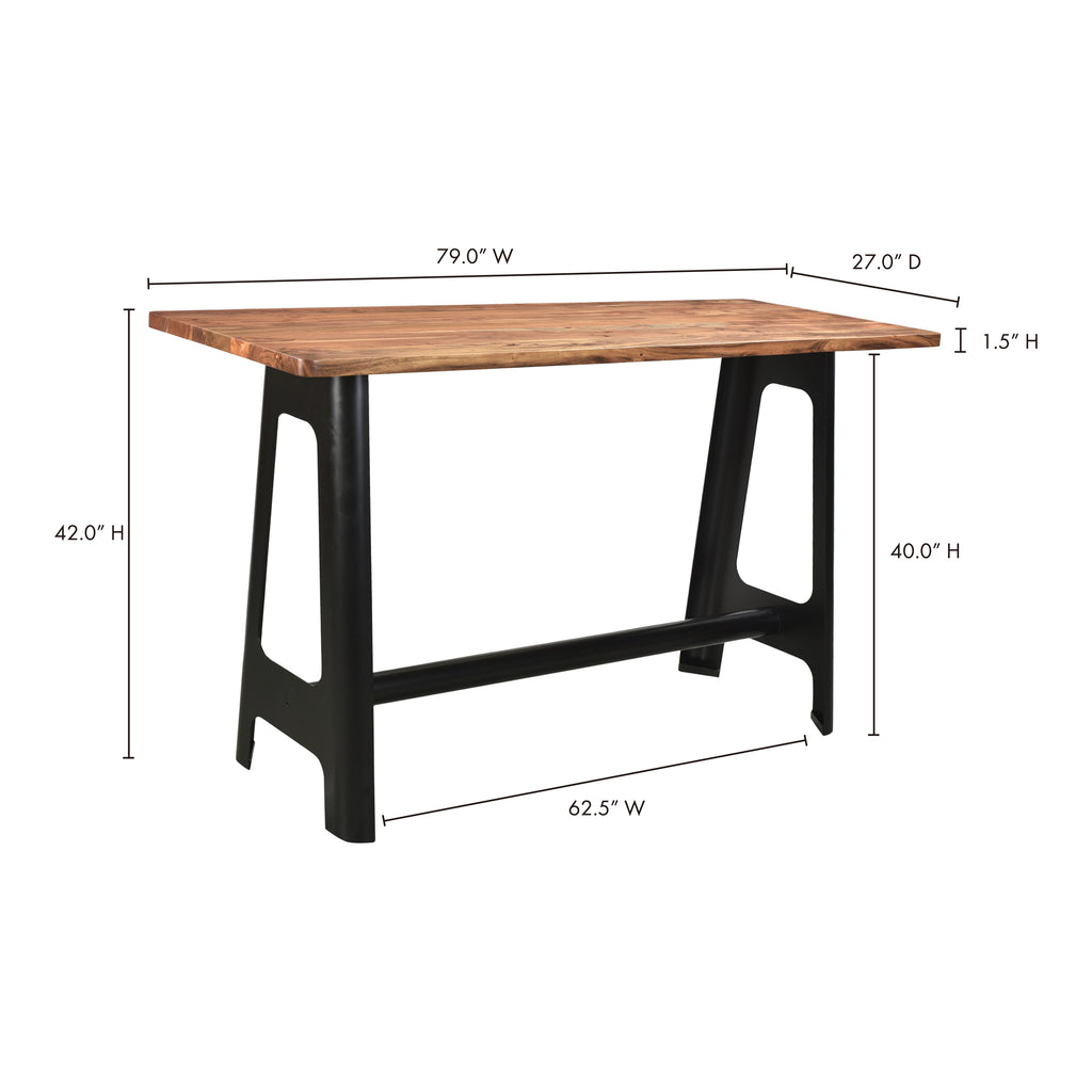 Craftsman Bar Table (Natural)