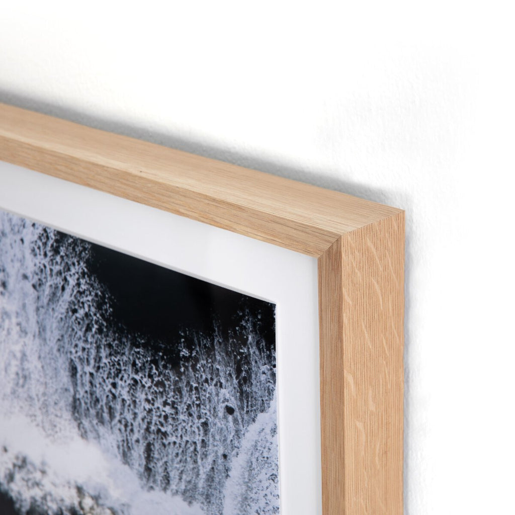 Wave Break 1 by Michael Schauer, Vertical Grain 2.5 White Oak by Four Hands