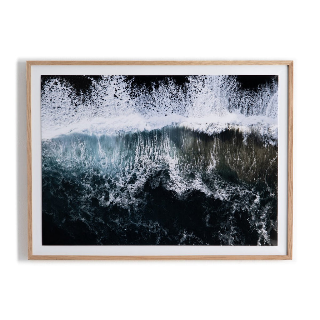 Wave Break 1 by Michael Schauer, Vertical Grain 2.5 White Oak by Four Hands