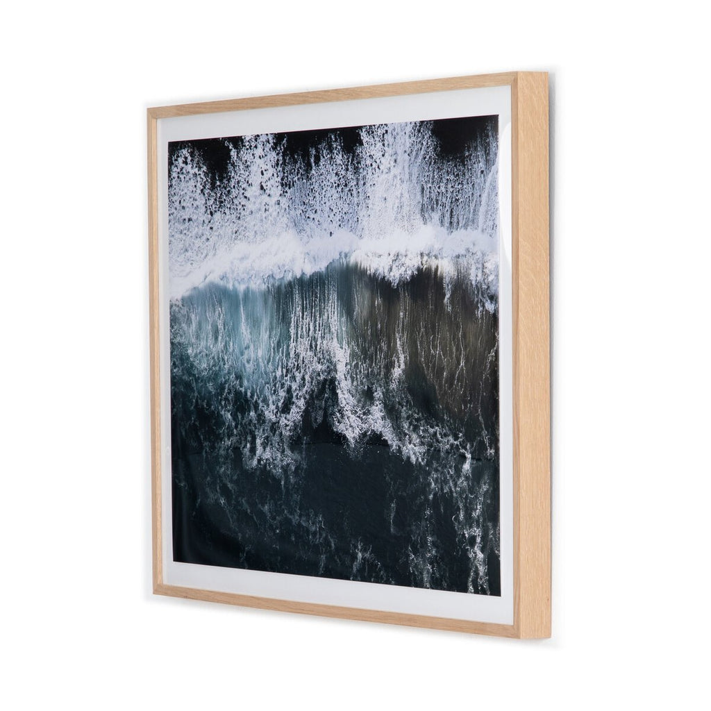 Wave Break 1 by Michael Schauer, Vertical Grain 2.5 White Oak by Four Hands