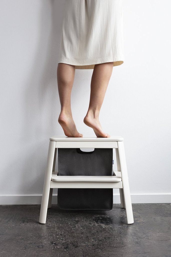 Step it Up Stepstool, Pearl White