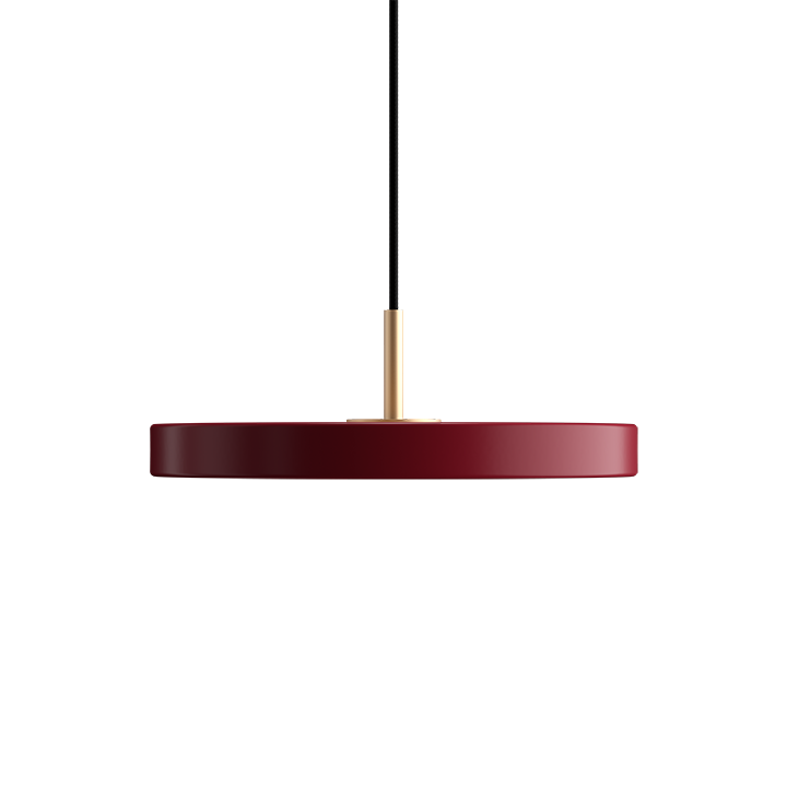 Asteria Mini Pendant, Ruby Red