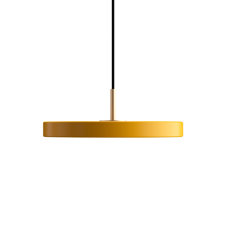 Asteria Mini Pendant, Saffron Yellow