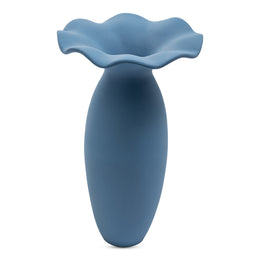 Ruffle 16 Inch Decorative Vessel