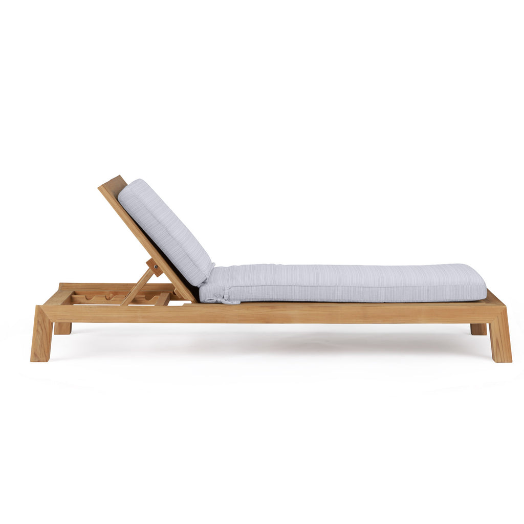 Contempo Teak Sun Lounger (with Cushion)