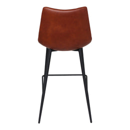 Alibi Counter Stool, Brown, Set of 2