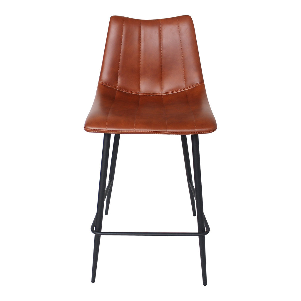 Alibi Counter Stool, Brown, Set of 2