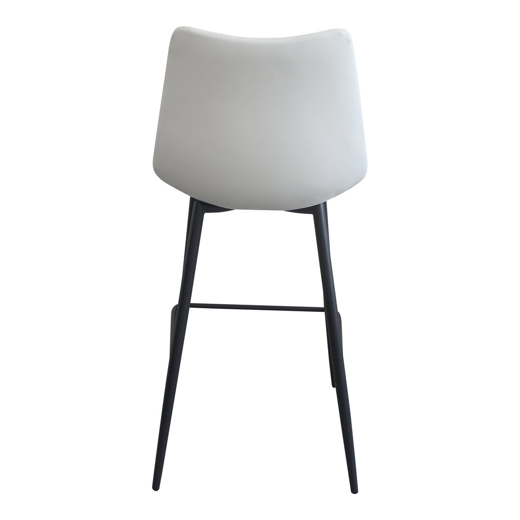 Alibi Counter Stool, White, Set of 2