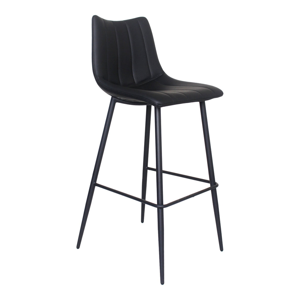 Alibi Barstool, Black, Set of 2