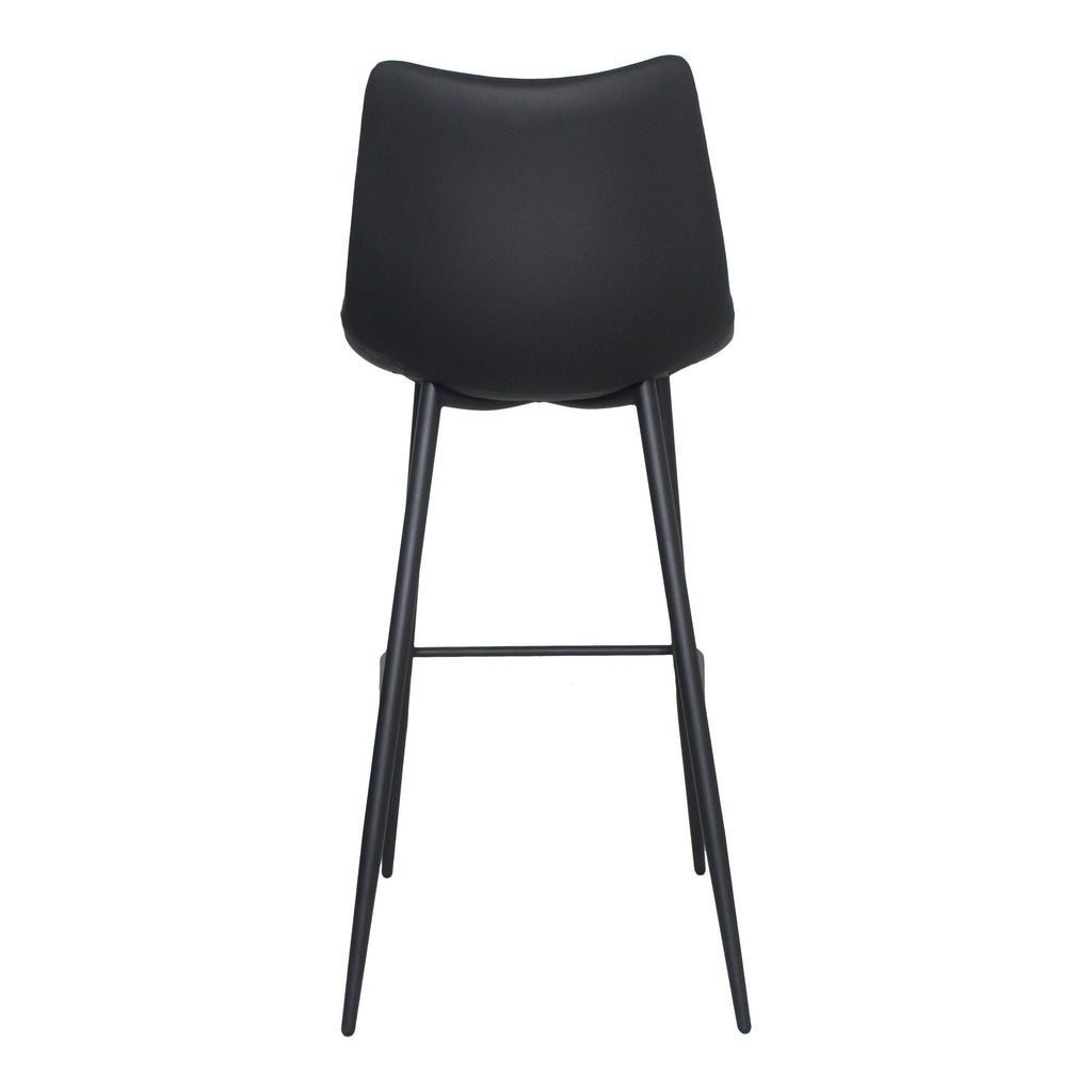 Alibi Barstool, Black, Set of 2