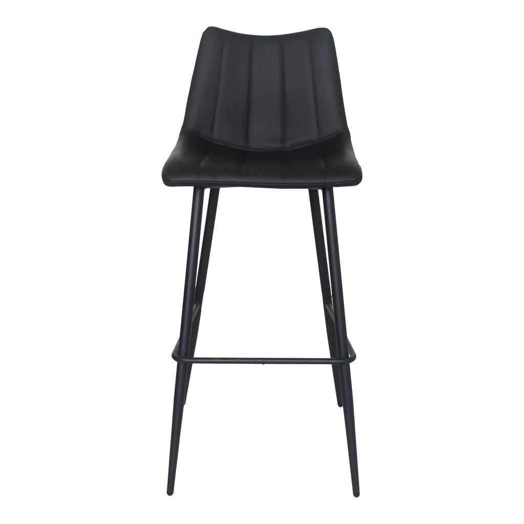 Alibi Barstool, Black, Set of 2