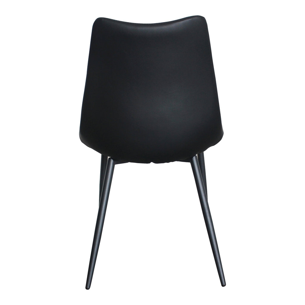 Alibi Dining Chair, Black, Set of 2