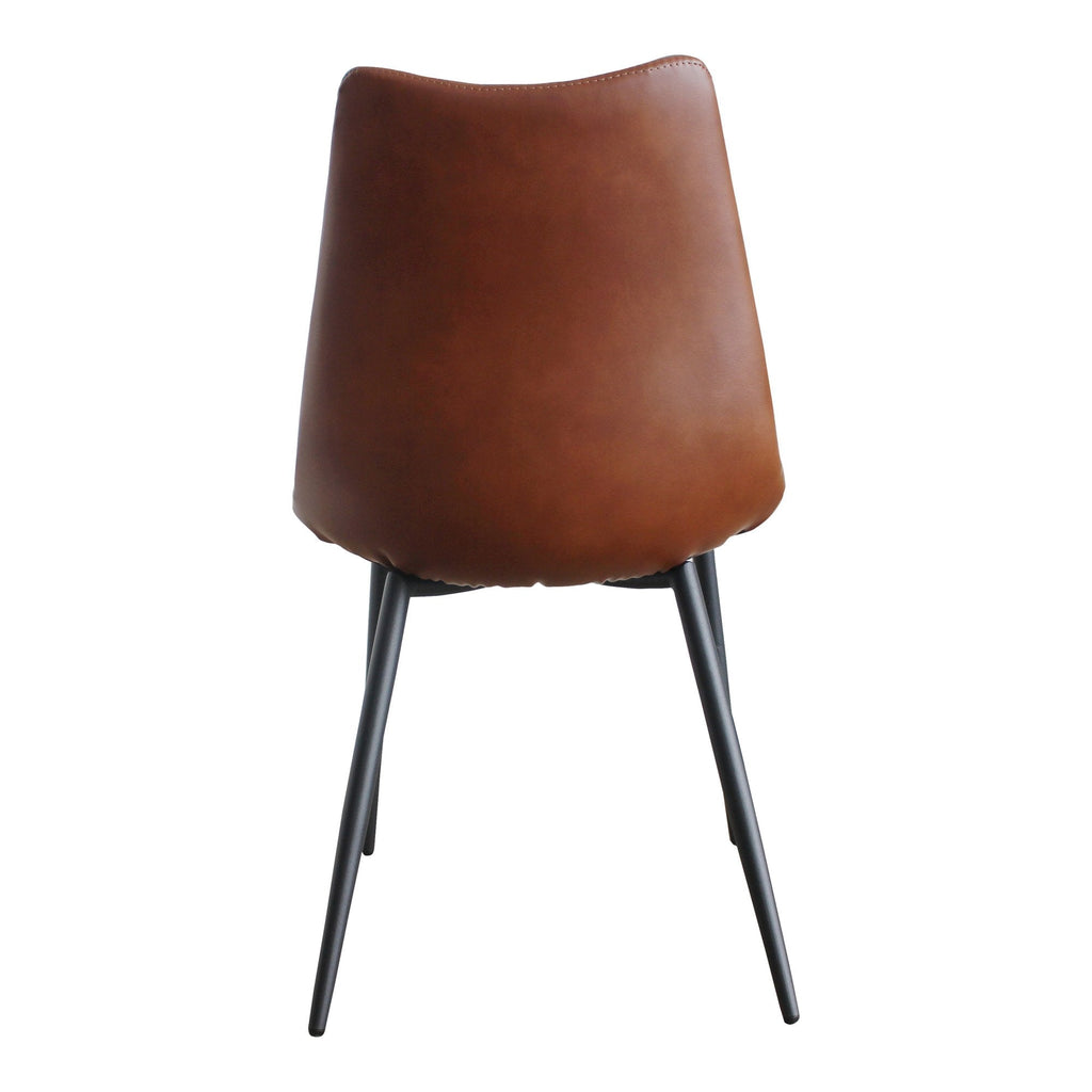 Alibi Dining Chair, Brown, Set of 2