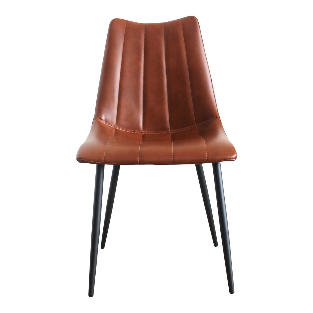 Alibi Dining Chair, Brown, Set of 2