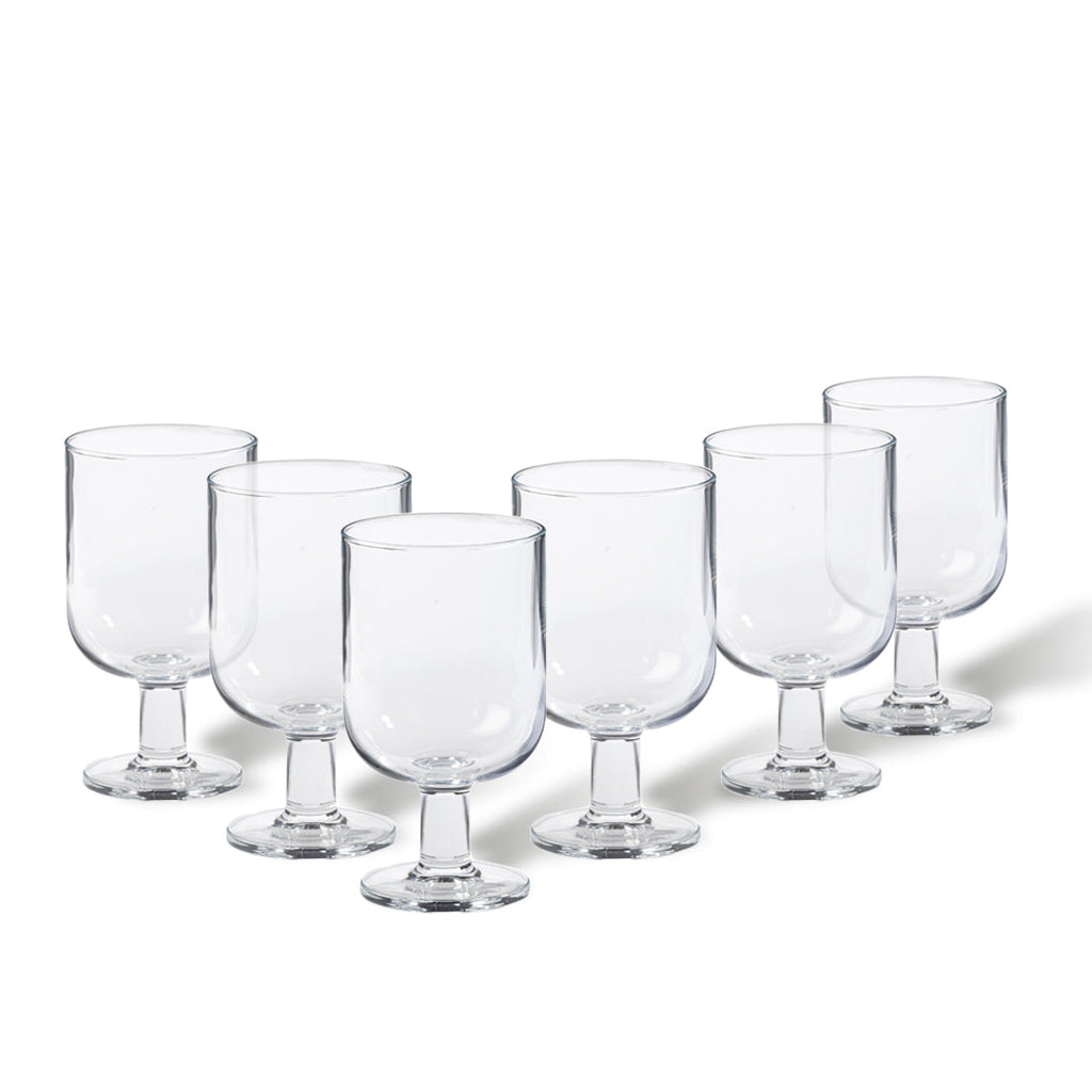 Safra Set of 6 Wine Glasses