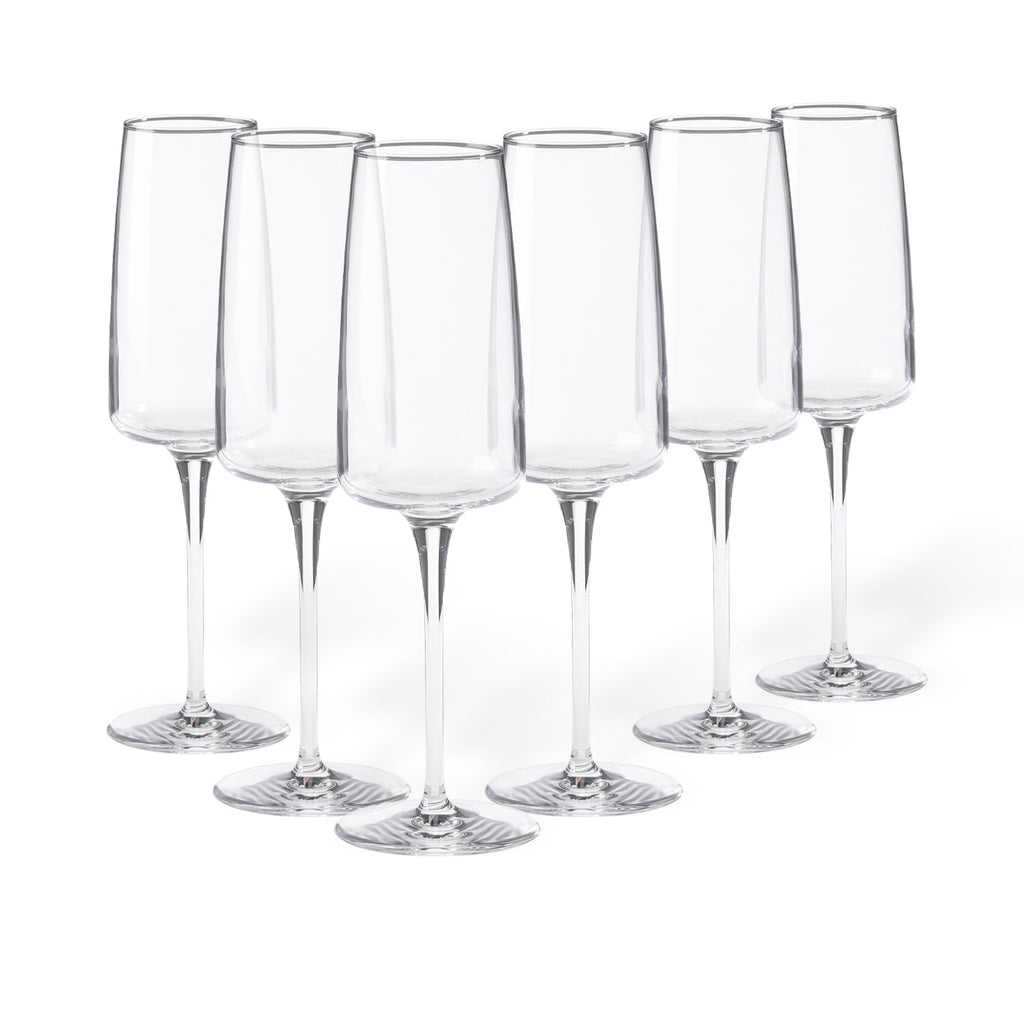 Vine Set of 6 Flutes