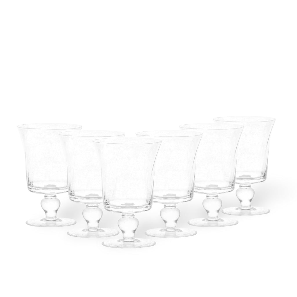 Espiral Set of 6 Water Glasses