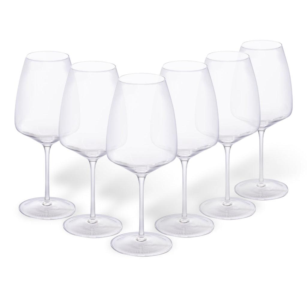 Vite Set of 6 Bordeaux Glasses