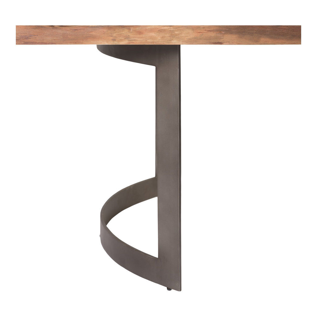 Bent Dining Table Small, Brown