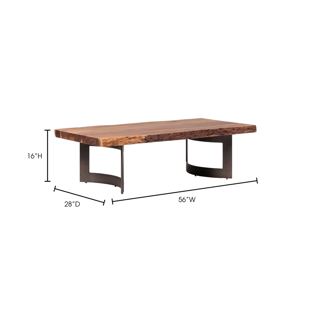 Bent Coffee Table (Natural)