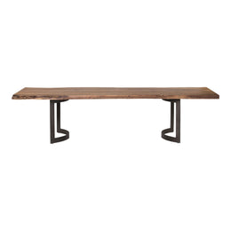 Bent Dining Table Extra Small, Brown