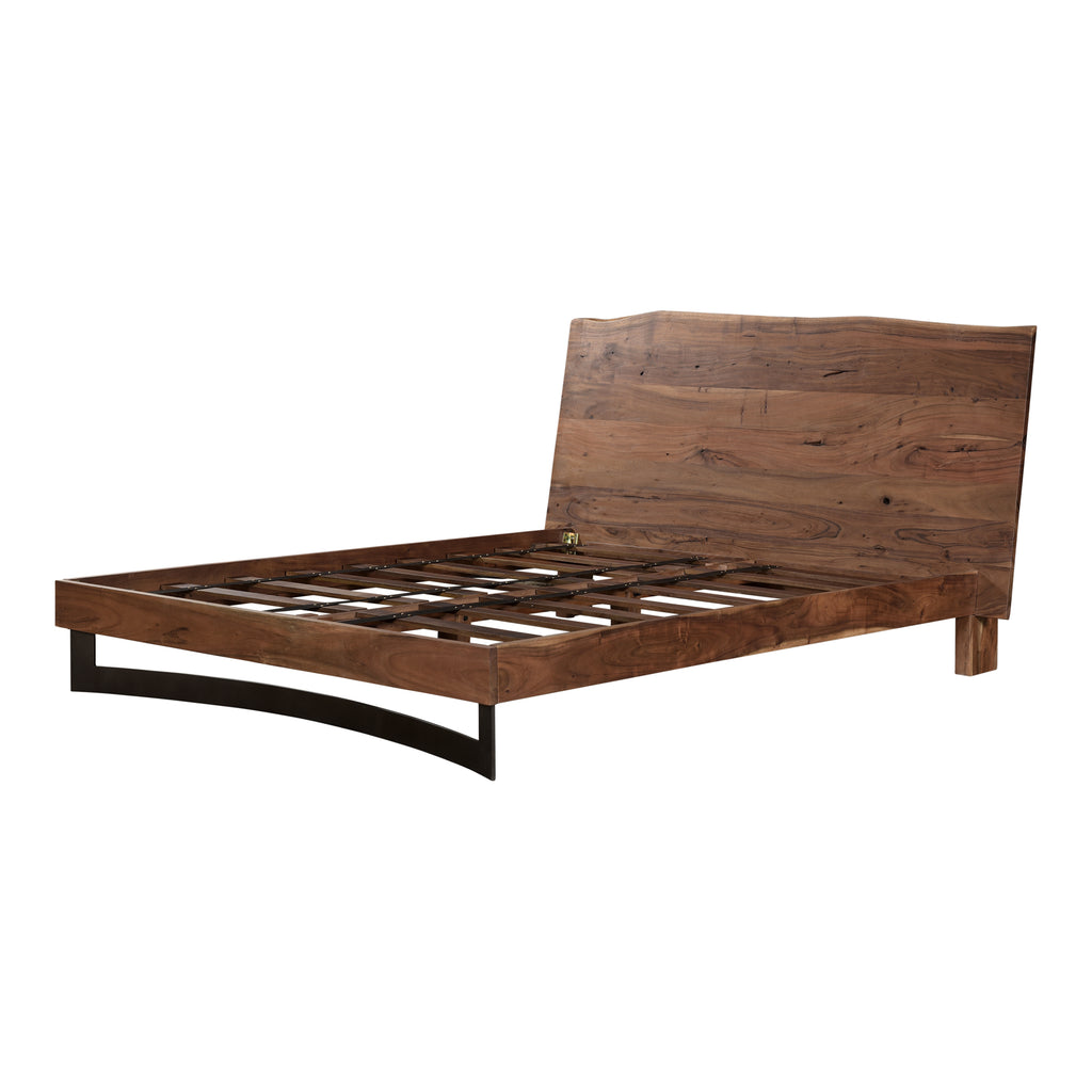 Bent Queen Size Bed (Natural)