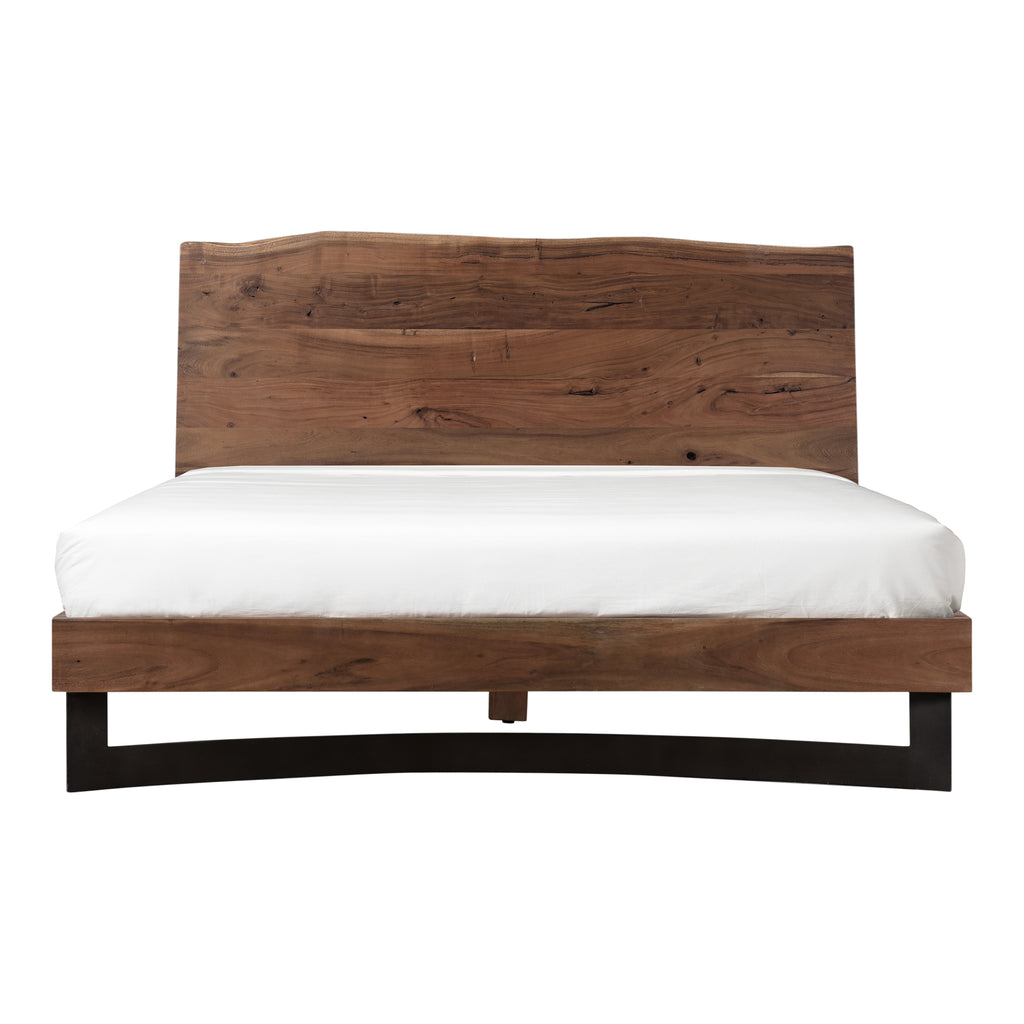 Bent Queen Size Bed (Natural)