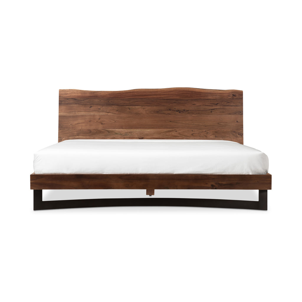 Bent King Size Bed (Natural)