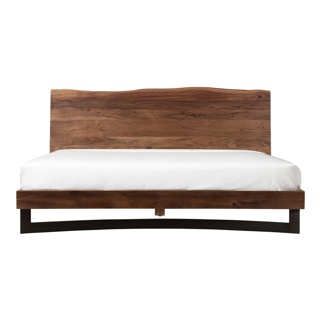 Bent King Size Bed (Natural)