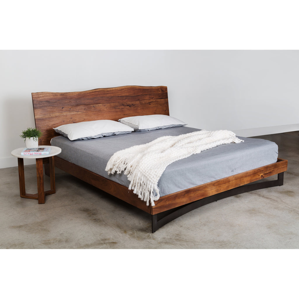 Bent King Size Bed (Natural)