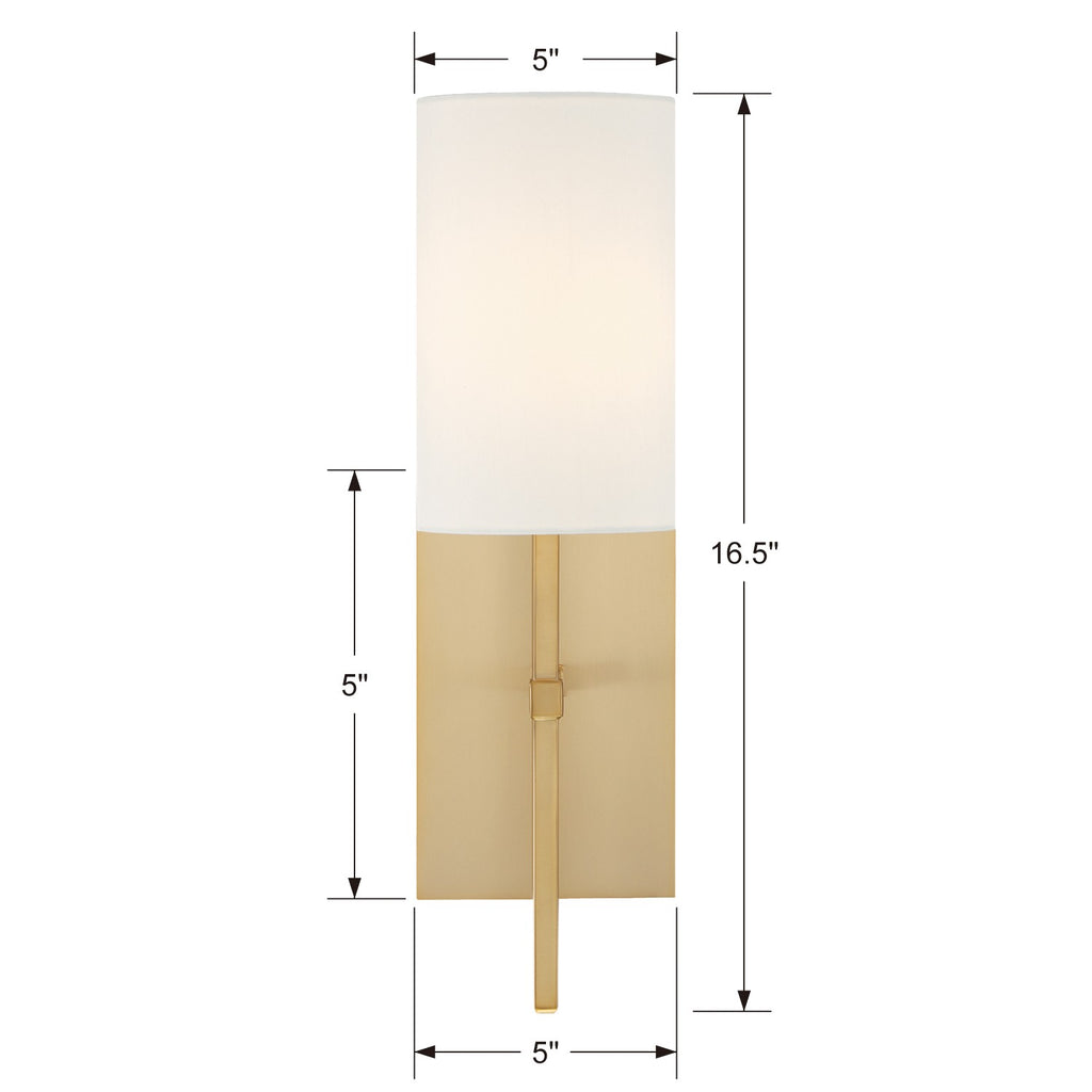 Veronica 1 Light Sconce