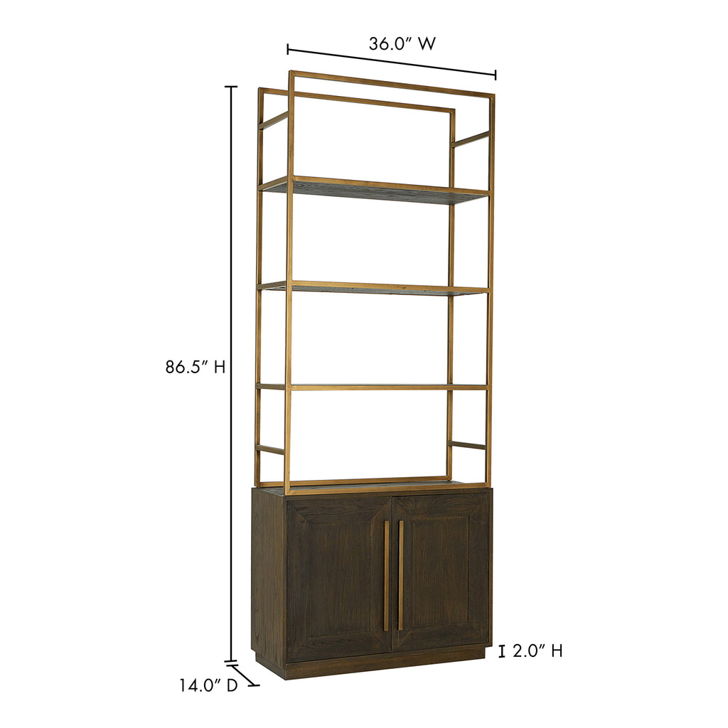 Elliot Bookshelf (Brown)