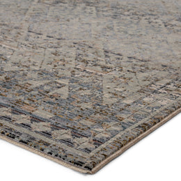 Jaipur Living Cashel Tribal Gray/ Dark Blue Area Rug