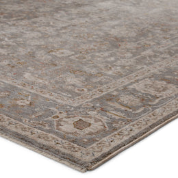 Jaipur Living Amaris Oriental Gray/ Cream Runner Rug