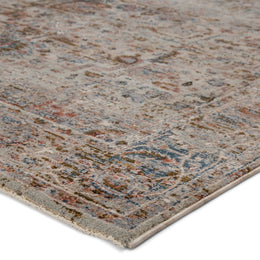 Jaipur Living Pierce Medallion Gray/ Multicolor Runner Rug