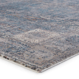 Jaipur Living Arcadia Medallion Blue/ Gray Runner Rug