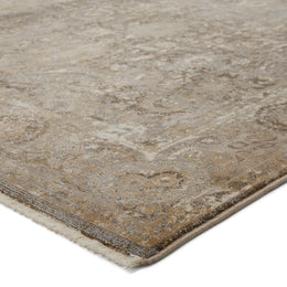 Jaipur Living Baptiste Oriental Dark Taupe/ Gold Runner Rug