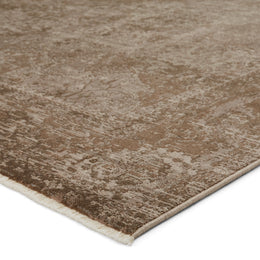 Jaipur Living Lourdes Trellis Tan/ Brown Runner Rug