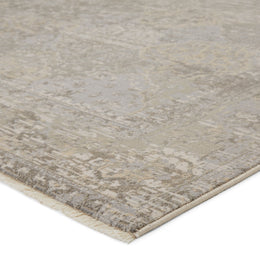 Jaipur Living Lourdes Trellis Gray/ Cream Runner Rug