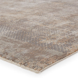 Jaipur Living Ezri Tribal Gray/ Tan Runner Rug