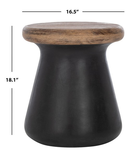 Button Accent Stool